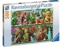 Pussel Katter 500 bitar - Primmeshiper