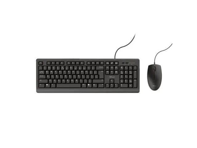Tangentbord+Mus TRUST TKM-250 Kabel - Primmeshiper
