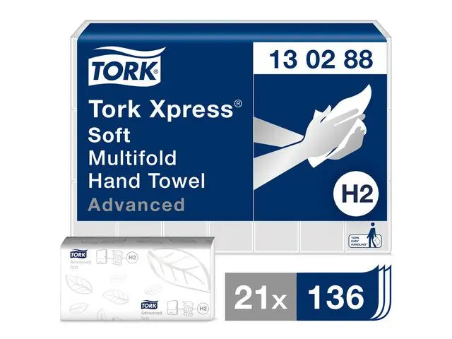 Handduk TORK Adv H2 Xpress 2856/fp - Primmeshiper