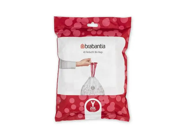 Avfallspåse Y BRABANTIA 20L 40/fp - Primmeshiper