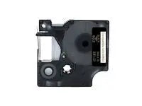 Tape 9mm guld på svart - Primmeshiper