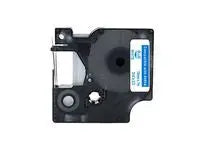 Tape 19mm blå på vit - Primmeshiper