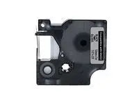 Tape 12mm svart på silver - Primmeshiper