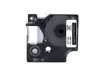 Tape 9mm svart på vit - Primmeshiper