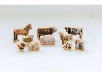 Bondgårdsdjur i trä 10/fp - Primmeshiper