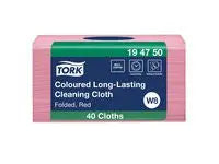 Rengöringsduk TORK Pre W8 röd 40/fp - Primmeshiper