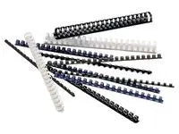 Plastspiral LYRECO 20mm Svart 100/fp - Primmeshiper