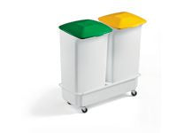 Vagn DURABIN 2x40L vit - Primmeshiper