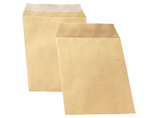 Kuvert LYRECO C5p 162x229mm brun 500/fp - Primmeshiper