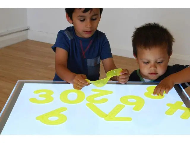 Silikonsiffror 10 olika gul 10/fp - Primmeshiper