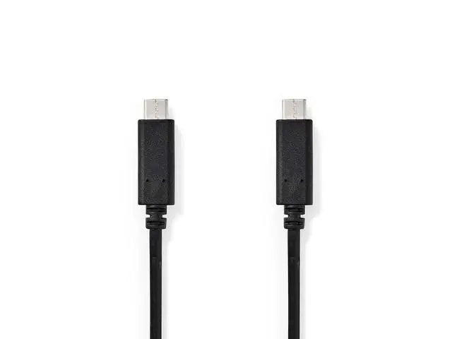Kabel NEDIS USB-C - USB-C 1m svart - Primmeshiper