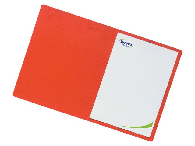 Gummibandsmapp LYRECO kart A4 röd 10/fp - Primmeshiper