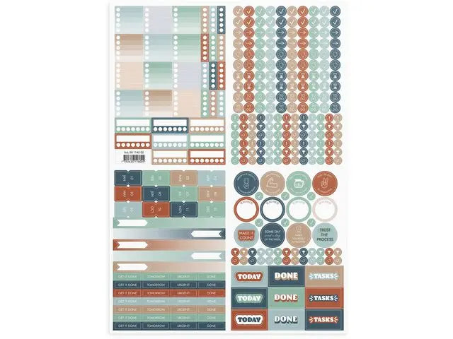 Stickersark Be more productive - Primmeshiper