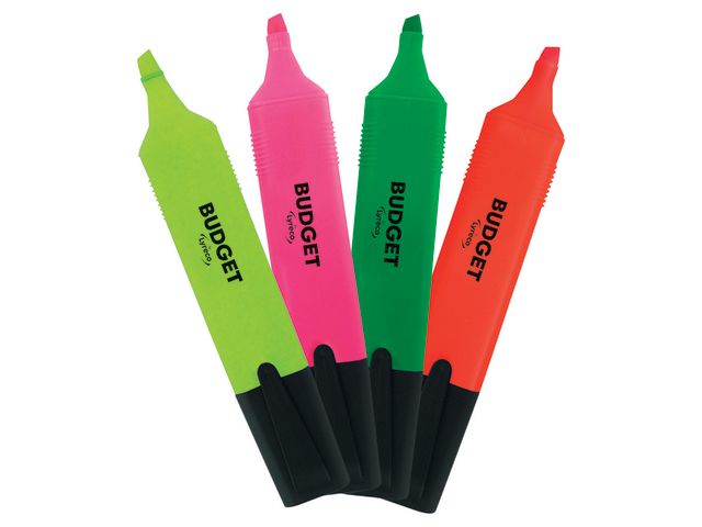 Överstrykningspenna LYRECO budget 4/fp - Primmeshiper