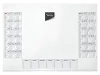 Kalenderrefill till skrivunderl. LYRECO Primmeshiper