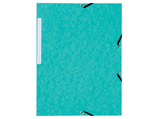 Gummibandsmapp LYRECO A4 3-kl grön 10/fp - Primmeshiper