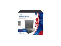 CD/DVD-Fodral MEDIARANGE Slim 25/fp - Primmeshiper