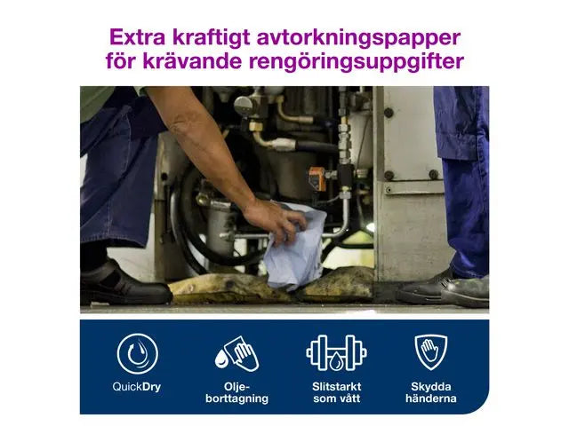 Industritork TORK Adv W4 Kraf.blå 100/fp - Primmeshiper