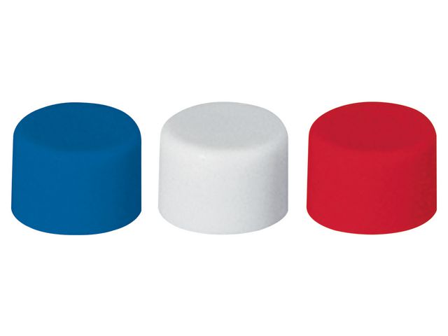 Magnetknappar LYRECO 10mm sor.färg 20/fp - Primmeshiper