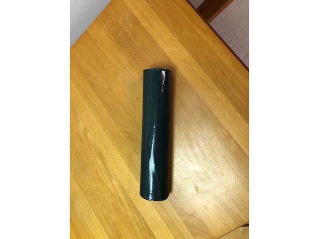 Plastsäck 2-P PE 160L grön/svart 25/RL - Primmeshiper