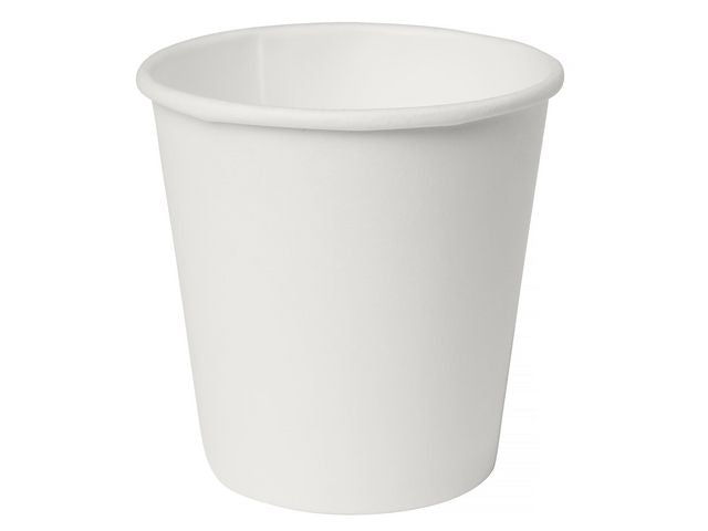 Mugg DUNI papper 120ml vit 45/fp - Primmeshiper