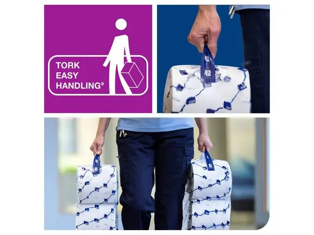 Toalettpapper TORK Uni T1 2-lag 6/fp - Primmeshiper