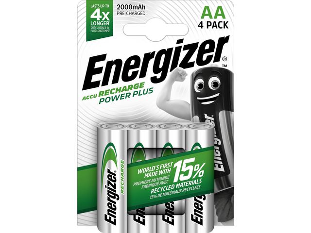 Batteri Laddbar ENERGIZER P-P AA 4/fp - Primmeshiper