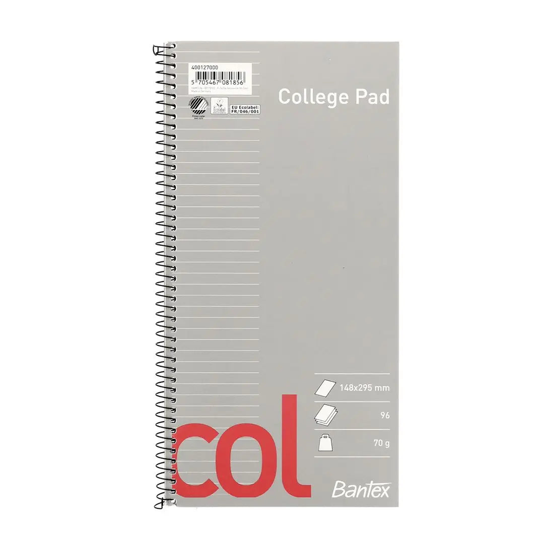 Spiralkladd 96 blad 148x295mm linjerat Primmeshiper