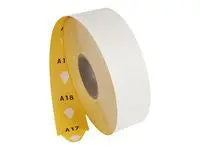 Kösystem - Biljett T80 gul 3000st/fp - Primmeshiper