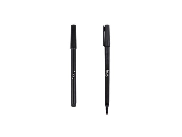 Märkpenna LYRECO rund 1-2mm svart - Primmeshiper