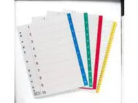 Plastregister PLASTOREG A4 1-15 beige fl - Primmeshiper