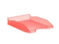 Brevkorg ARCHIVO 2000 A4 transp. röd - Primmeshiper