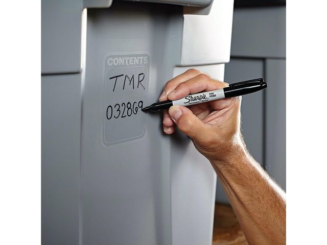 Märkpenna SHARPIE F svart 32+4/fp - Primmeshiper