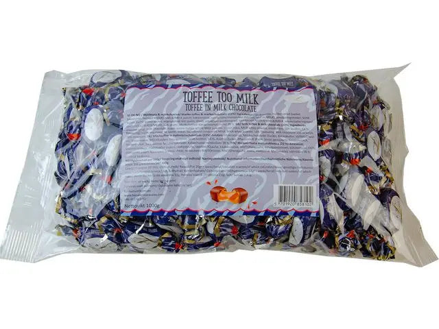 Toffeekolor Mjölkchoklad 1000g - Primmeshiper