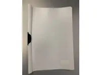 Klämmapp PP A4 6mm vit - Primmeshiper