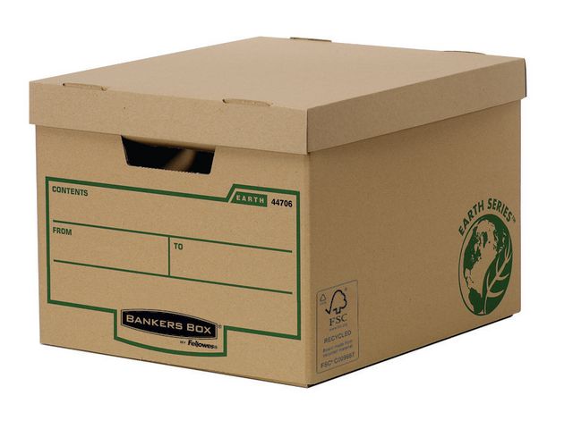 Förvaringskartong FELLOWES pärmar 10/fp Primmeshiper