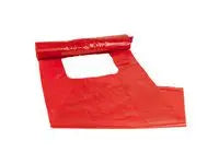 Plastsäck LD 30L 30my röd 25/RL - Primmeshiper