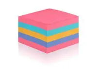 Notes POST-IT SS kub Rainbow 76x76mm - Primmeshiper