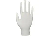 Nitrilhandske puderfri vit S 150/fp - Primmeshiper