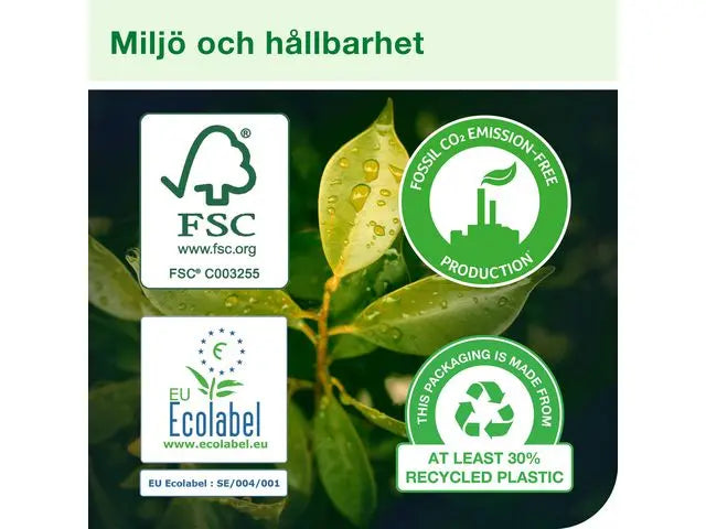 Toalettpapper TORK Pre T4 3-lag 8/fp - Primmeshiper