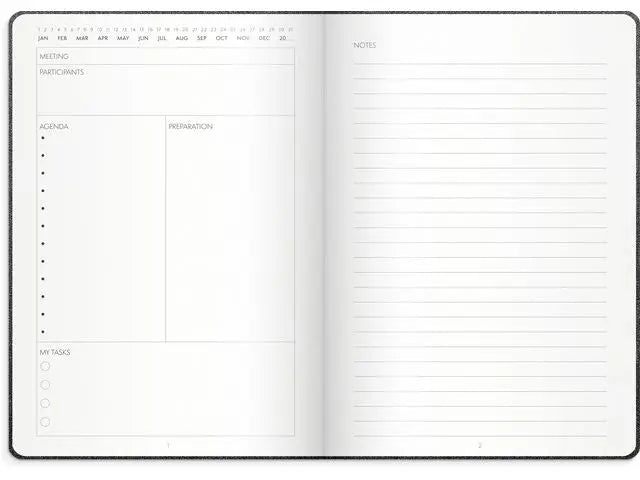 Anteckningsbok Meeting Journal - 7434 - Primmeshiper