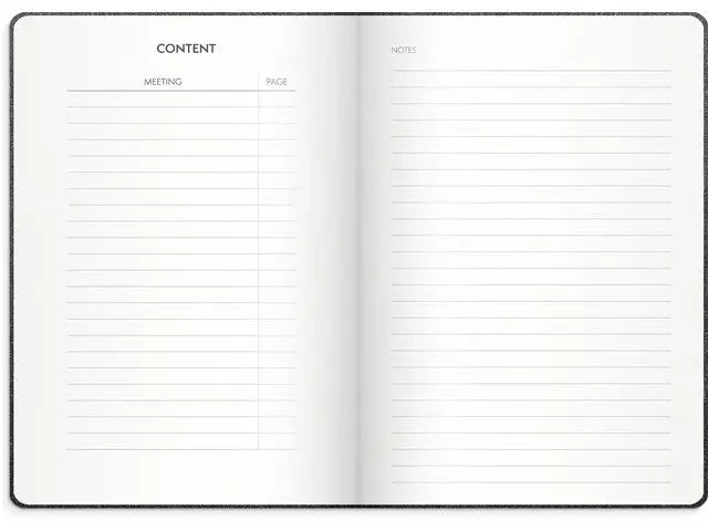 Anteckningsbok Meeting Journal - 7434 - Primmeshiper