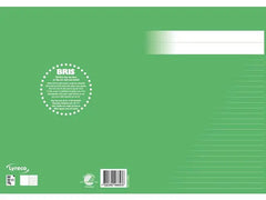 Skrivhäfte A4 olinj/linj 8,5mm grön - Primmeshiper