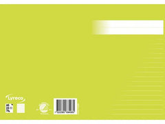 Skrivhäfte A5 linjerat 8,5mm ljusgrön - Primmeshiper