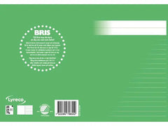 Skrivhäfte A5 olinj/linj 8,5mm grön - Primmeshiper