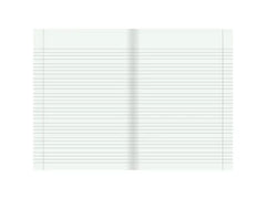 Skrivhäfte A5 linjerat 5+5+5+7mm lila - Primmeshiper