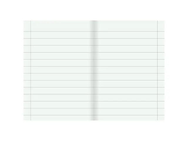 Skrivhäfte A5 linjerat 14,5mm ljusgrön - Primmeshiper