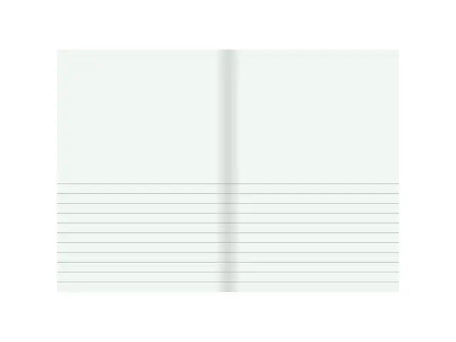 Skrivhäfte A5 ½ sida linj 8,5mm blå - Primmeshiper