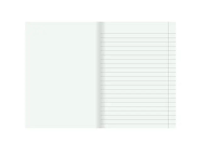 Skrivhäfte A5 olinj/linj. 8,5mm grön - Primmeshiper