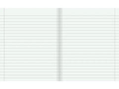 Skrivhäfte 17x21cm linj. 8,5mm orange - Primmeshiper